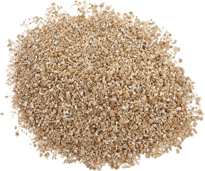 Kisangel Fine Vermiculite for Gardening and Mushroom Growing for Starting and Plant Growth Vermiculite Granules for Plants and Gardening 3l