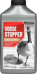 Goose Stopper Liquid Animal Stopper Repellent All Natural Effective All Year Round Safe for People and Pets No Harsh Chemicals Ready to Use Goose Repellent - 32. oz