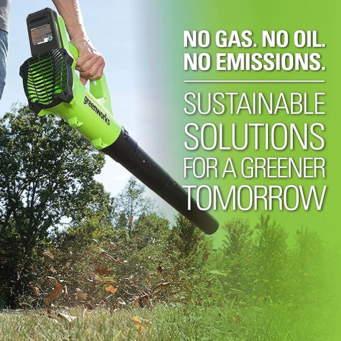 Greenworks 24V Axial Blower (100 MPH / 330 CFM) 2.0Ah Battery and Charger