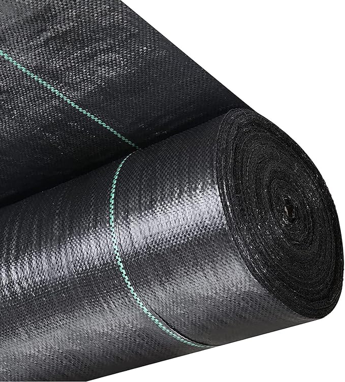 Geotextile FabricWeed Barrier Landscape FabricEasy Setup Weed Control MatGround CoverGarden Weed Barrier FabricHigh Permeability Good Eco-Friendly &amp Convenient (Size : 1.2x60m/4x197ft)