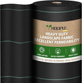 3FT x300FT Heavy Duty Weed Barrier Fabric - Woven Polypropylene Weed Control Ground Cloth for Landscaping | Superior Permeability Tear-Resistant Landscape Fabric for Driveway Gardens Commercial Use