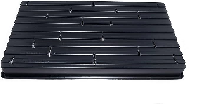 Heavy Duty Made in USA 1020 Growing Tray for Garden Seeds Microgreens Wheatgrass (with Drain Holes)