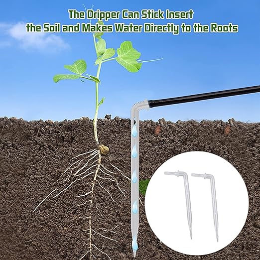 Automatic Drip Irrigation Kits Solar Powered Easy to Get Water Garden Irrigation Kit Multipurpose Greenhouse Kit for Balconies Patios Greenhouses Gardens