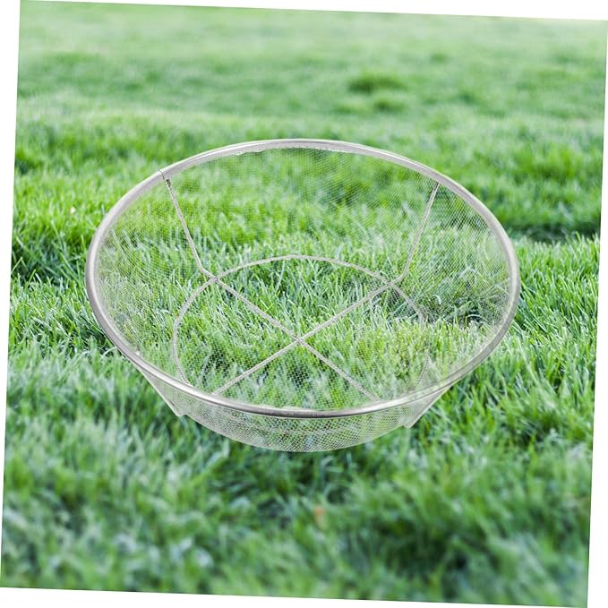 Soil Compost Sifter High Efficiency Filtration Mesh Sieve Versatile for Gardening Soil Collector No Burrs