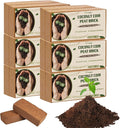 Legigo 12 Pack Premium Coco Coir Brick for Plants- 100% Organic Compressed Coconut Coir Bricks Starting Mix Coco Coir Fiber Coconut Husk for Planting Gardening Potting Soil Substrate Herbs
