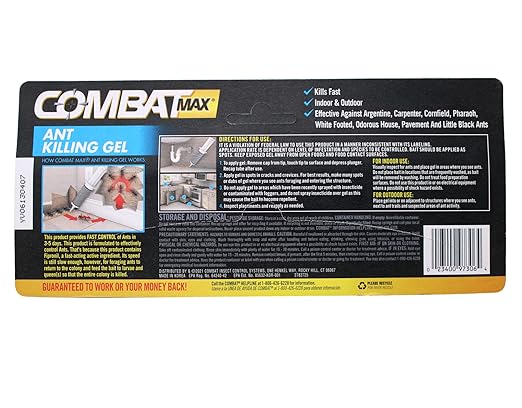 Combat 10023400973061 Indoor and Outdoor Ant Killing Gel 27 Gram 6 PACK