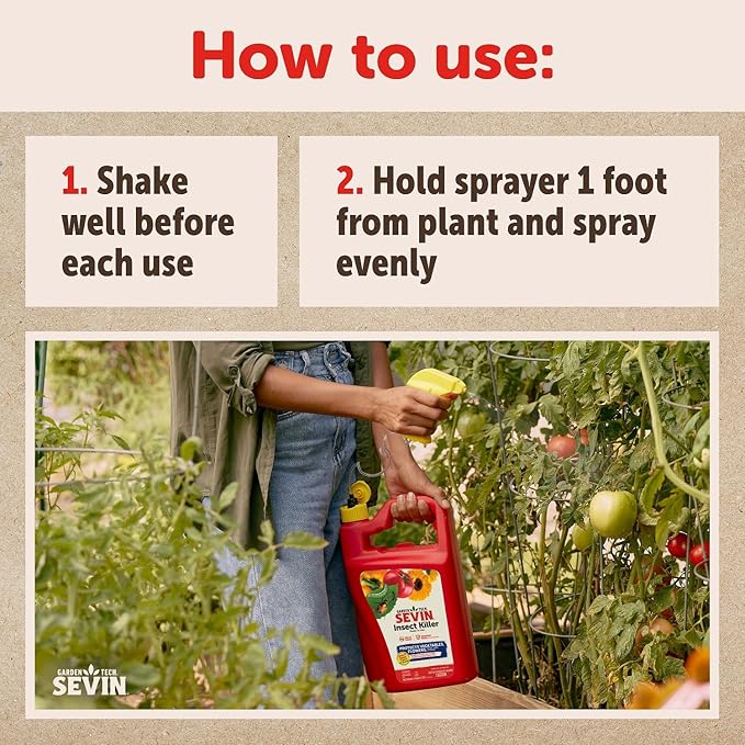 Sevin 100547234 Insect Killer Ready to use 1 Gallon White Label