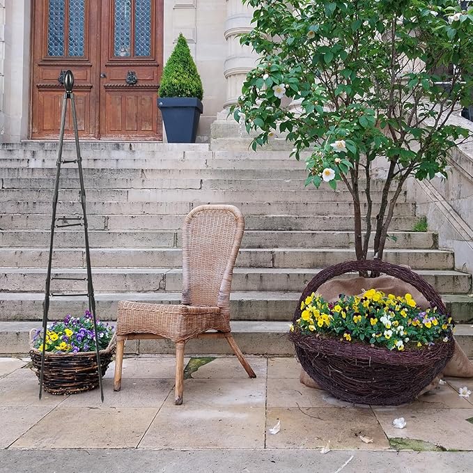 Yardwe Garden Accessories Plant Support Trellis Peony Climbing Stand Sturdy Trellis for Outdoor Vine Shaping