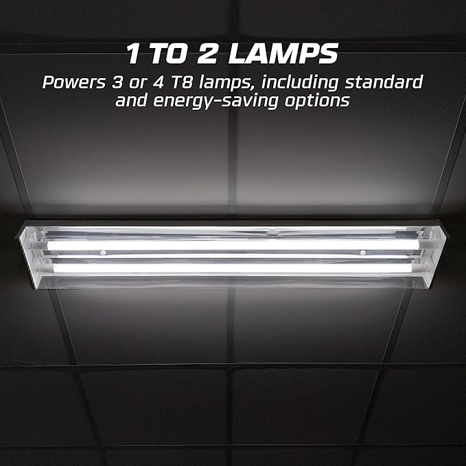 10 Pack - Replacement for ICN-3P32-SC 1 2 &amp 3 Lamp T8 Fluorescent Electronic Ballast - 120-277 Volt - Instant Start - UL Approved