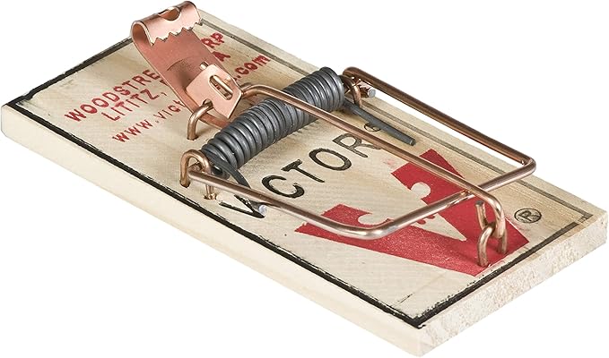 Victor M158-4 Metal Pedal Mouse Trap 32 Traps