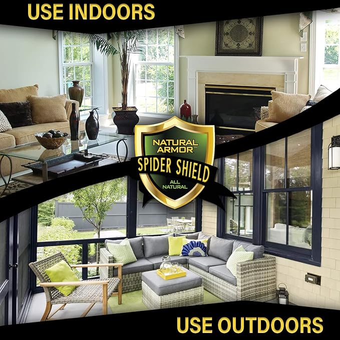Spider Killer &amp Repellent Spray - Powerful Peppermint Formulation Kills &amp Repels All Types of Spiders and Works Better Than Ultrasonic Gimmicks - 128 fl oz Gallon Ready to Use
