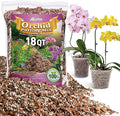 Orchid Bark Potting Mix - 18QT Natural Orchid Potting Mix for Repotting Blended with Small Pine Bark and Perlite to Provide Ideal Ventilation and Good Drainage for Orchids and Other Potted Plants
