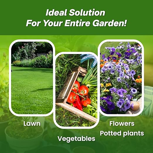 Soil Activator - Viresta Soil Revitalizer Plant Food Enhancer Concentrated Humic Acid Formula - Promotes Root Growth &amp Nutrient Uptake for Lawns Garden Indoor &amp Outdoor Plants (2Pcs)