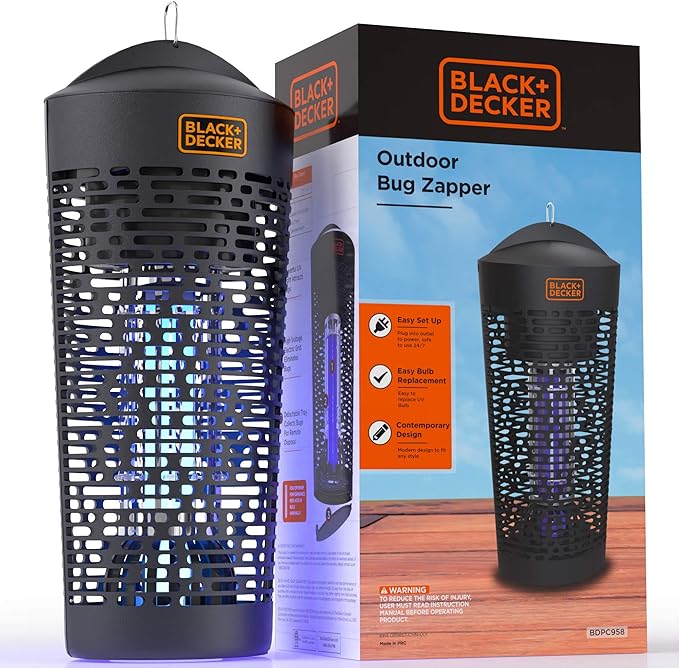 Bug Zapper Mosquito Killer Indoor and Outdoor Fly Zapper Half Acre Coverage