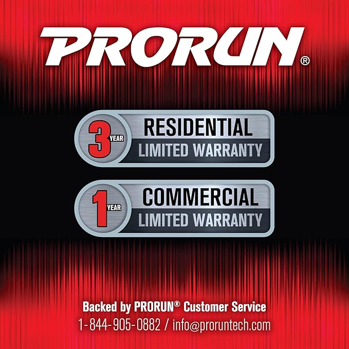 PRORUN 27.6cc 450 CFM 160 MPH Gas-Powered 2-Cycle Handheld Leaf Blower PHB2444