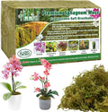 Halatool 2.2LB Premium Sphagnum Moss for Plants 50QT Green Moss for Plants Indoor Potted Orchid Moss for Repotting Succulent Carnivorous Terrarium Gardening Reptiles