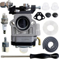 Ruixing OEM PR48BT Carburetor for Poulan Pro PR46BT PR48BT 46cc 48cc Gas Backpack Blower BP400 BP402 Blower Carburetor for RedMax EB7000 EB7001 EB4300 EB4400 EB4401 145BT 155BT Leaf Blower Parts