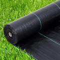 Heavy Duty 3.2oz Weed Barrier Fabric 6.5ft x 330ft Landscape Ground Cover for Superior Weed Control – Gardening Mat Silt Fence &amp Erosion Control Black