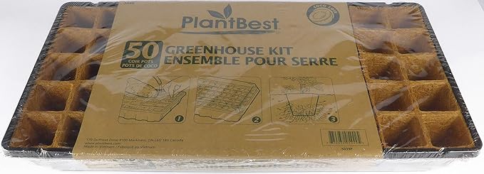 Coconut Coir Greenhouse Kit 50 pots