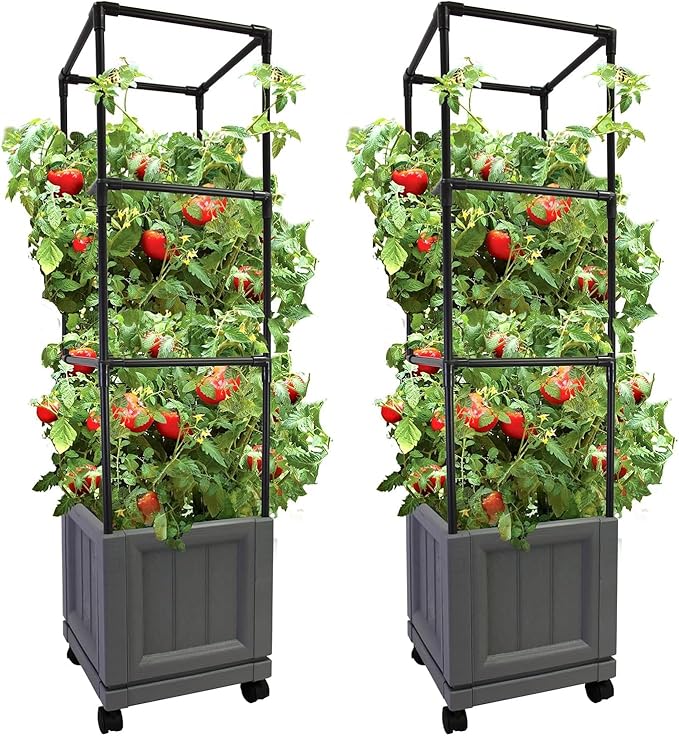 City Picker's Trellis Tower - Slate (Pack of 2)