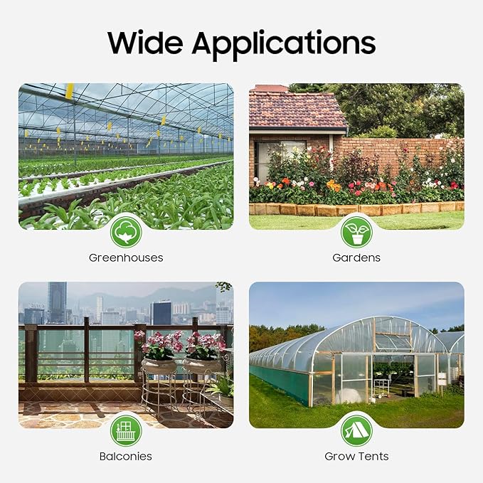 PERFERATE Hydroponics Grow System Kit with 4/6 Buckets 5 Gallon Recirculating Deep Water Culture with Air Pump Air Stones and Water Level Device for Leafy Vegetables (6 Buckets)