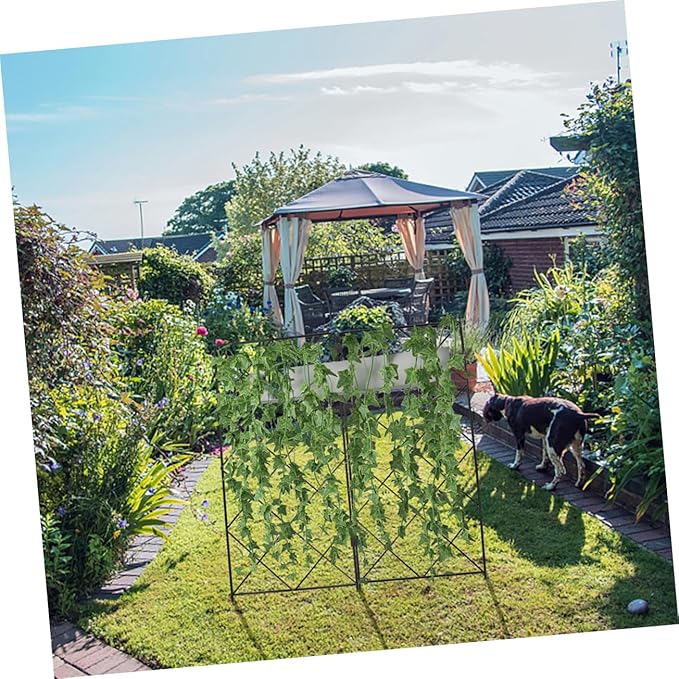 SUPVOX 2pcs Garden Trellis Support Bracket for Climbing Plants Gardening Supplies Plant Pole Rack Outdoor Indoor Raspberry Trellis