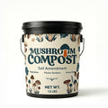 Mushroom Soil Compost 12 lb Pail Organic Nutrient-Rich Garden Soil Amendment for Vegetables Flowers Raised Beds Lawn Care Container Gardening and Planting Mix