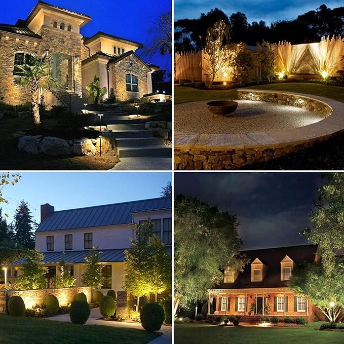 Ground LED Landscape Lights - Rectangle Outdoor Buried Lamp IP65 Waterproof LED Spotlight AC85-265V LED Recessed Outdoor Downlight LED Pond Light for Garden Lawn Garage Illumination(Green3W)