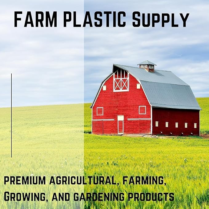 Farm Plastic Supply 100% Biodegradable Jute Erosion Control - 4' x 225' - Soil Saver Mesh Blanket Erosion Control Jute Netting Erosion Control Erosion Control Blanket (2 Rolls - 4' x 225')