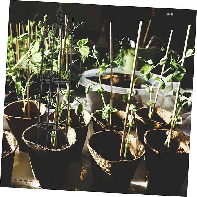 Plant Climbing Trellis Plants Garden Arch Trellis Metal Garden Trellis Garden Obelisk Trellis Indoor Plant Trellis Tomato Trellis Black Pp