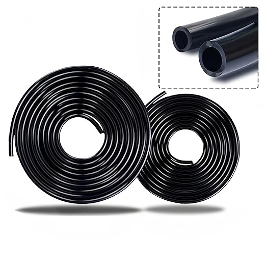 100FT Drip Irrigation System Adjustable Nozzle Irrigation System for Garden Automatic Garden Watering System with 5/16 &amp 1/4 Tubing DIY Drip Irrigation Parts for Yard Lawn Flower Beds