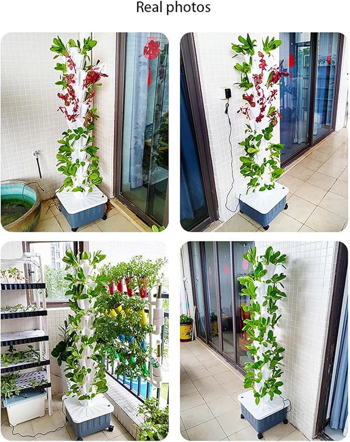 Hydroponics Growing System Kit Indoor/Outdoor Herb Garden for Vegetable Gardening Lovers Complete Hydroponic Setup for Easy Plant Growth