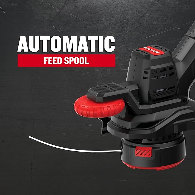 CRAFTSMAN V20 Cordless String Trimmer/Edger and Leaf Blower Combo with 4.0 Ah Battery and Charger Wide Cut Weedwacker 90 MPH Blower Lightweight (CMCK279M1)