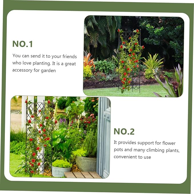 Outdoor Garden Trellis for Tomatoes Cages Chain Trellis Plant Climbing Rack Metal Plant Vine Support Stake