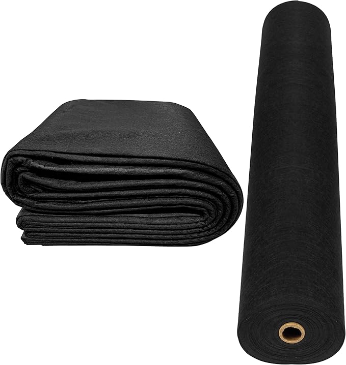 4 6 8 oz Non Woven Fabric for Landscaping French Drains Underlayment Erosion Control Construction Projects - 4 oz (10x25) Ships Folded