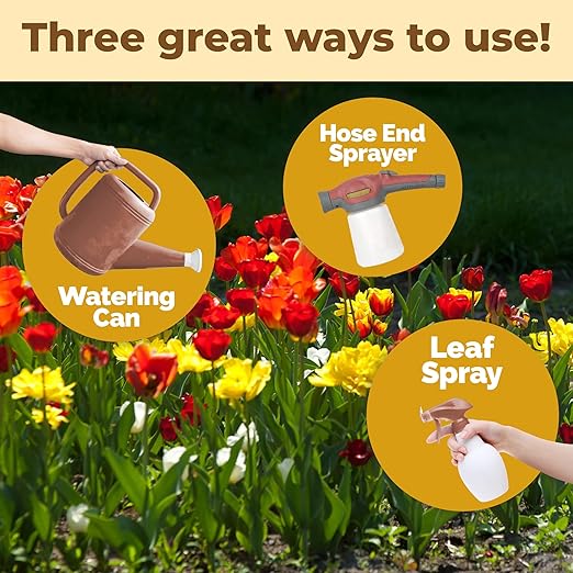 Bulb Fertilizer Complete Liquid Bulb Plant Food for All Bulbous Plants 32 oz (1 Quart)