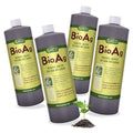 SCD BioAg – Organic Farm and Garden Soil Microbes Compost Starter with 12 Probiotic Strains Live Super Concentrate of Liquid Microorganisms Chemical-Free Soil Amendment 1 Liter (4 Pack)