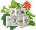 Shabu Shabu Garden Seed Assortment – 7 Asian Vegetable Varieties for Hot Pot Nabemono Sukiyaki – Non-GMO Heirloom &amp Hybrid Mix – Grow Fresh Ingredients at Home
