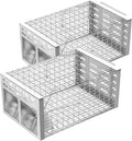 Rat Trap Humane Live Rat Trap &amp Automatic Reset Mouse Traps with Dual One-Way Door Design –Catch and Release for Mice Chipmunks Hamsters and Other Rodents Indoors &amp Outdoors(2PCS Silver)