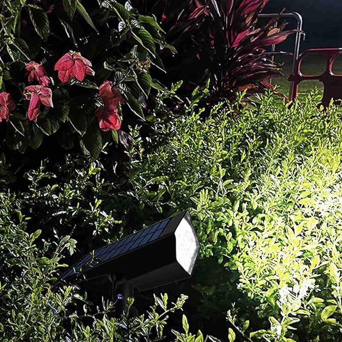 ZJchao Solar Lawn Spotlight Outdoor Patio Landscape Lighting Garden Villa Wall Lights Garage Wall Lamp Balcony Lamp Solar Powered Wall Lamp Solar Wall Lights Indoor Outdoor (RGB)