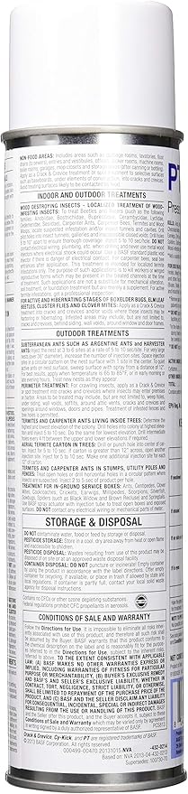 PT Cy-Kick Pressurized For Insects - 17.5oz can - by BASF