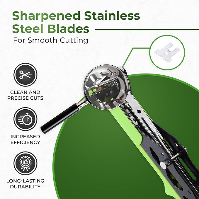 Plant Tying Machine Tool with 20 Rolls of Tape – Handheld Garden Tape Gun for Climbing Plant Support Vines and Tomatoes – Clips &amp Ties for Staking and Training Indoor &amp Outdoor Use