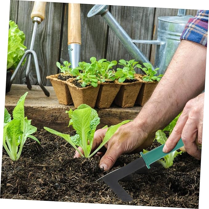 Mipcase Multi-Purpose Gardening Tool Set Rake for Leaves Raised Garden Beds Outdoor