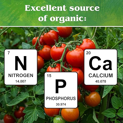 Down To Earth All Natural Fertilizers Organic Fish Bone Meal - High Phosphorus Plant Food for Buds Bulbs Blooms Flower Beds 4-12-0 5 lb