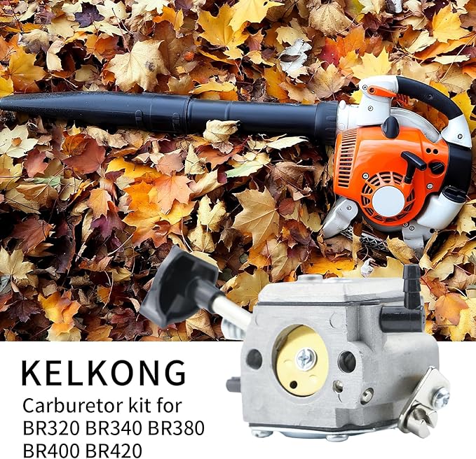 BR420 Carburetor Kit to Replace for STIHL BR320 BR340 BR380 BR400 BR420 Backpack Blower Carbureto for Walbro HD-4A HD-4B HD-13B 4203-120-0601 4203-120-0603 4203-120-0605