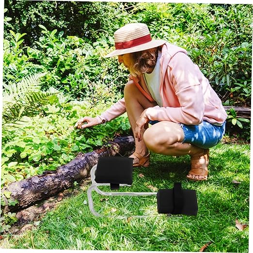 YARNOW Portable Garden Kneeler and Seat Wearable Kneeling Device Foam Pad Lightweight Gardening Stool for Outdoor Tasks for Gardeners and Camping