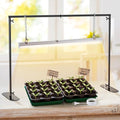 1 Pack Seedling Grow Light with Stand for Indoor Plants 18W Full Spectrum LED Grow Lamp with Metal Stand Height Adjustable Seedling Grow Light for Seed Starting Germination Hydroponic