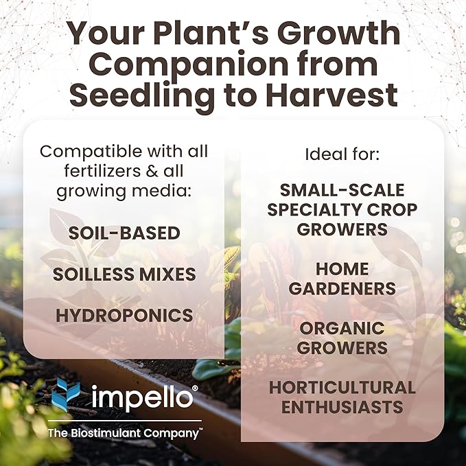 Tribus Organic Microbial Inoculant | Root Booster for Plants Increases Plant Yield Root Growth Flower &amp Fruit Quality | Made in The USA | Visible Root Growth in 24Hrs | Potent Rhizobacteria 16.