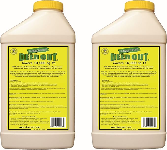 Deer Out 32oz Concentrate Deer Repellent (Pack of 2)