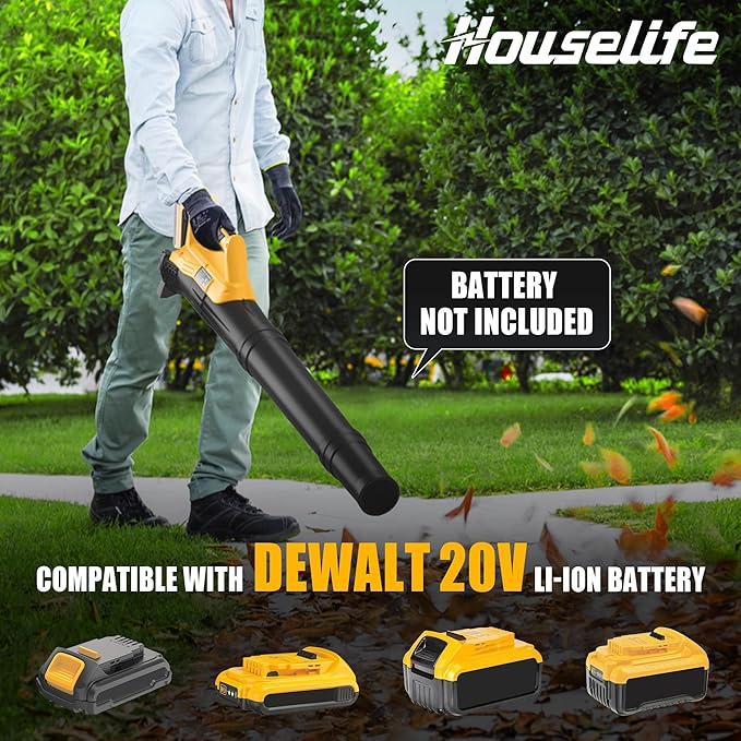 Cordless Weed Eater and Leaf Blower Combo Compatible with Dewalt 20V Max Battery(Battery Not Included) 12 Inch Weed Trimmer/String Trimmer with Auto-Feed Lightweight 20V Leaf Blower Cordless
